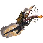 I AM Dragon - Shaped Jigsaw Puzzle