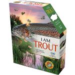 I AM Trout - Shaped Jigsaw Puzzle