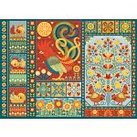 Scandi Chicken Quilt