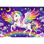Unicorn and Pegasus - 2 x 24 Piece Puzzles