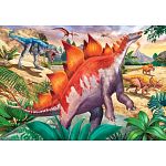 Jurassic Wildlife - 2 x 24 Piece Puzzles
