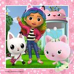 Gabby's Dollhouse: It's Meow Time - 3 x 49 Piece Puzzles