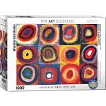 Colour Study of Squares - Wassily Kandinsky