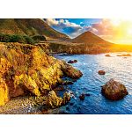 Sunset on the Pacific Coast