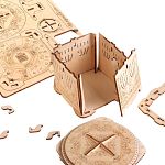 Wooden Secret Lock Box - DIY Puzzle Gift Box