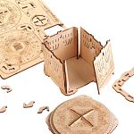 Secret Lock Box - DIY Wooden Puzzle Gift Box Model Kit