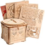 Secret Lock Box - DIY Wooden Puzzle Gift Box Model Kit