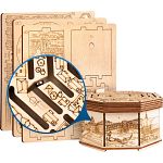 Wooden Secret Maze Box - DIY Puzzle Gift Box
