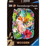 Beautiful Birds - Shaped Wooden Jigsaw Puzzle