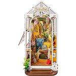 Rolife DIY Book Nook Shelf Insert (Bookend) - Garden House