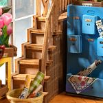 Rolife DIY Book Nook Shelf Insert (Bookend) - Garden House