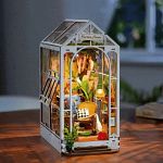 Rolife DIY Book Nook Shelf Insert (Bookend) - Garden House