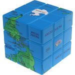 Standard World Map 3x3x3 Cube (Wisdom Collection)