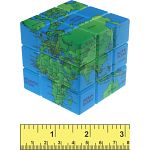 Standard World Map 3x3x3 Cube (Wisdom Collection)