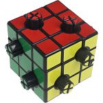 Evgeniy Button Cube (2-Holes, 1/4) - Black Body