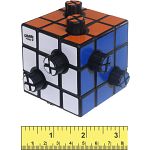 Evgeniy Button Cube (2-Holes, 1/4) - Black Body