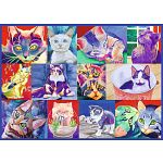 Hello Kitty Cat - Large Piece Format