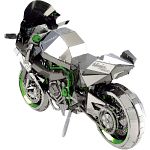 Metal Earth Premium Series Metal Model Kit: Kawasaki Ninja H2R