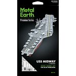 Metal Earth Premium Series 3D Metal Model Kit: USS Midway