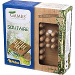 Mini Bamboo Travel Game: Solitaire