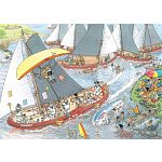 Jan van Haasteren Comic Puzzle - 2 x 1000 Piece Dutch Traditions
