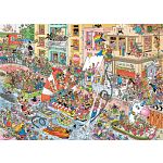 Jan van Haasteren Comic Puzzle - Celebrate Pride