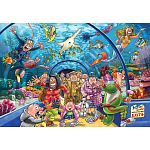 Wasgij Original #43: Aquarium Antics!