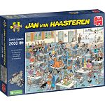 Jan van Haasteren Comic Puzzle - The Cat Pageantry (2000 Pieces)
