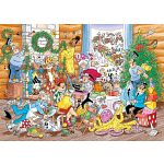 Jan van Haasteren Comic Puzzle - A Woolly Christmas