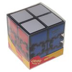 Bram & Oskar Gear 2x2 Cube PLUS - Black Body (6-Color Stickers)