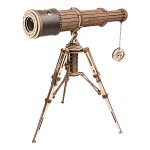 ROKR Wooden Curious Discovery Model - Monocular Telescope