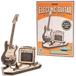 ROKR DIY Wooden Model Kit - Electric Guitar