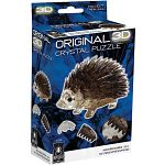 3D Crystal Puzzle - Hedgehog (Brown)