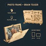 ClueFrame: Puzzle Photo Frame