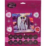 D.I.Y Crystal Art Card Kit - Penguin Family