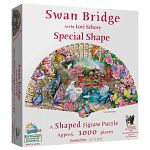 Swan Bridge - Shaped Jigsaw Puzzle