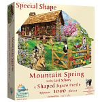 Mountain Spring - Shaped Jigsaw Puzzle