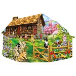 Mountain Spring - Shaped Jigsaw Puzzle