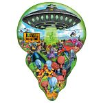 Roswell This Way - Shaped Jigsaw Puzzle