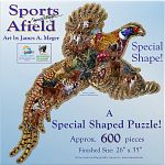 Sports Afield - Shaped Jigsaw Puzzle