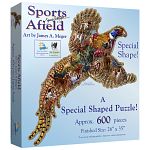Sports Afield - Shaped Jigsaw Puzzle