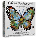 Ode to the Monarch - Shaped Jigsaw Puzzle