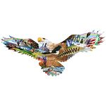 As the Eagle Flies - Shaped Jigsaw Puzzle