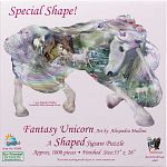 Fantasy Unicorn - Shaped Jigsaw Puzzle