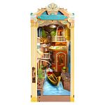 Rolife DIY Book Nook Shelf Insert (Bookend) - Romantic Venice