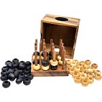 Four In A Row - 3D Wooden Strategy Game