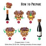 Topsy-Turvy: Wine Bottle Puzzle