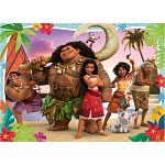 Disney Moana 2: Adventures in Oceania - 4 x 100 Piece Puzzles
