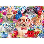 Bunnies and Berries - 35 XXL Pieces