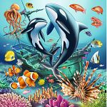 Underwater Splendor - 3 x 49 Piece Puzzles